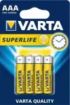 Varta batteri superlife aaa r03p blister 4 st