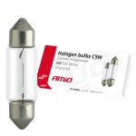 Halogenlampor C5W Festoon 36mm 24V 10 st Amio-01000
