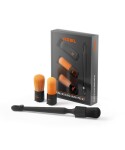 Adbl borstar detaljhandtag + utbytestips runda detaljer borste pro set