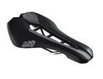 sadel pro stealth sport svart 142 mm, krom