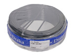 kabel 2 x 4,0 mm² 2-ledare, svart, platt, ajmy 100m