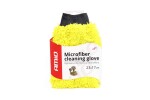 gul mikrofiber biltvättshandske 23x17 cm amio-02517