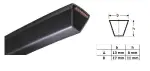 Kilrem för industri b47 17x1200/1245 contitech