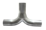 T-rör 63,5-63,5x2 mm längd 360 mm u916363