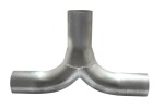 T-rör 76,0-63,5x2 mm längd 340 mm u917663 