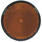 Reflekterande gul. 80 mm radie