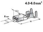 Kabelände 8,0mm hona maxi-gm, kraft