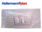 Hellermann plastveke 100 st. 100x2,5 vit