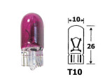 Glödlampa med glasfot 12v t10, b2.1x9.5d