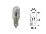 Glödlampa med glasfot 12v t5, b2x4,6d