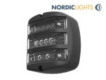 Led bakljus 12v 8-16v 121,00 x 121,00 x 56,00 mm dorado n70