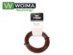Installationskabel 2x6mm, brun, 5m