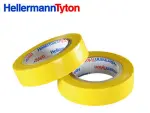 Hellermann tejp gul 15x0,15mm 10m 10 rullar