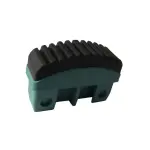 Plastlock för eurostyle stege 56x20mm med gummibeläggning