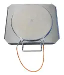 Skivspelare stål / 2 st
