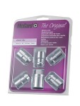 McGard säkerhetsmuttrar M12x1,5x37 19mm sexkant 60° (24537su)