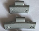 alu zn60un knock-on balansvikter 30gr. universal 100 st./förp.