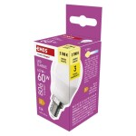 LED-lampa klassisk minikula / e14 / 6,5 w (60 w) / 806 lm / varmvit