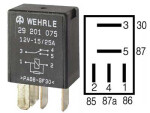 Mikrorelä 12 v