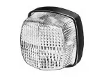 Framsida/parkeringsljus 12/24v 62x62x42mm