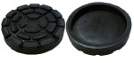 gummidyna för billyft diameter 129 mm, tjocklek 25 mm