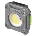 Uppladdningsbar COB LED-arbetsreflektor p4543, 1200 lm, 2000 mAh