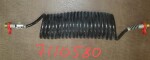 Spiral luftrör röd m22