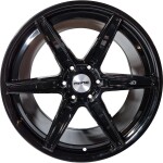 lättmetallfälgar nano 5774 blank svart 9,5x20" 6x139,7 et12 medium 110