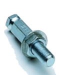 3/8" snabbväxlingsadapter, lång - 25 mm (s1047)
