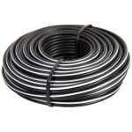 elkabel 2x1mm vit/svart 10m ip