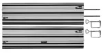 Styrskena einhell cirkelsåg 2x1000mm