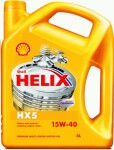 mineralolja shell 15w-40 helix super hx5 4l