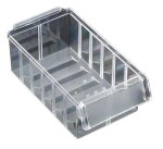 Liten hylllåda 175 x 138 x 37 mm transparent
