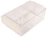 Liten hylllåda 170 x 91 x 62 mm transparent för 554-k