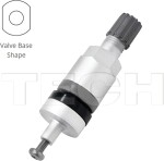 t-pro hybrid 3,5 tpms sensor aluminiumventil. silver