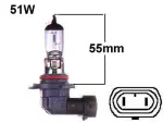 Halogenlampa hb4 9006 12v p22d