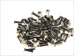 bromsbeläggnit (6,35mmx19,1mm, förp. 100 st.) stål - rör