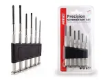skruvmejslar precisionsskruvmejselsats 6 delar amio-02408