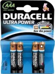batteri, duracell ultra pro, aaa, 4st, 1,5v 
