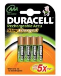 batteri duracell aaa 4 st, 800mah