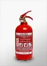 brandsläckare med manometer 2kg abc