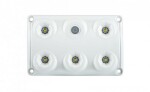 lwd2153 kupélampa med 5-leds strömbrytare 75x120x16 12/24v ip65