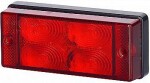 lpd591 extra bromsdimljus led 107x46mm röd 12/24v
