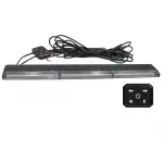 LED-blinkande ljuspanel smal 12/24v 473x23mm r65 r10 med fjärrkontroll