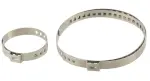Halvaxelklämma 2 st 123 x 7 och 48 x 7 mm
