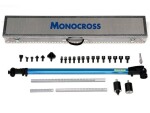 Monocross komplett i en trälåda (kļbulo tak matavimo linuotļ) kėbulo pikkkus matavimo liniotė