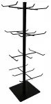 nyckelringsstativ 24 krokar 66x22x22 cm