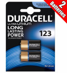 cr123 3v 1550mah litiumbatteri 2st