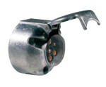 släpvagnsuttag 7-polig aluminium