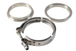 Turboworks V-band 4" 102mm klämma + adaptrar